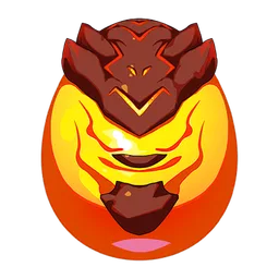 Lava Dragon egg pattern