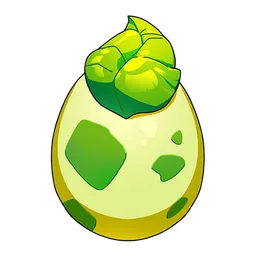 Leaf Dragon egg pattern