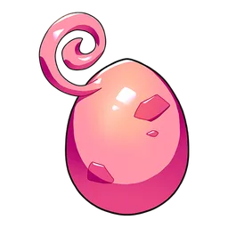 Pink Bell egg pattern