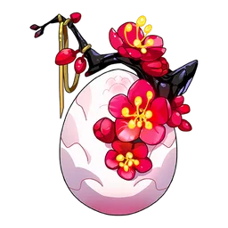 Plumos egg pattern