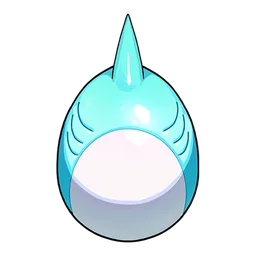 Shark Dragon egg pattern