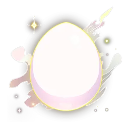 White Dragon egg pattern