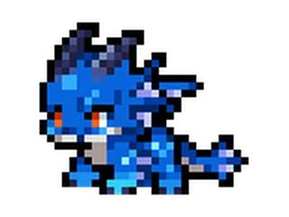 Aqua Dragon Normal Growth Forms Stage 1