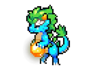 Blue Dragon Normal Growth Forms Stage 2