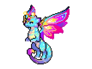 Fairy Dragon Normal Growth Forms Stage 3