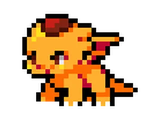 Lava Dragon Normal Growth Forms Stage 1