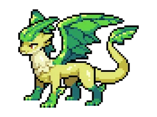Leaf Dragon Normal Growth Forms Stage 3