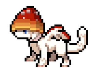 Mushroom Dragon Normal Growth Forms Stage 2