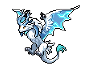 White Thunder Dragon Normal Growth Forms Stage 3