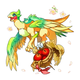 Applecheek dragon artwork